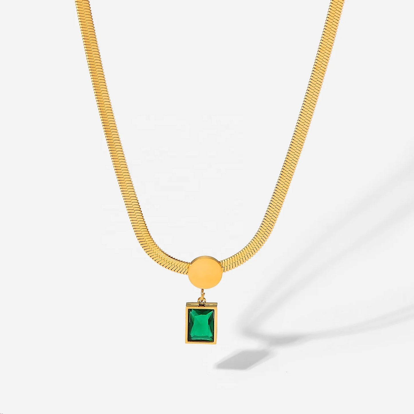 Gilded Gem Necklace