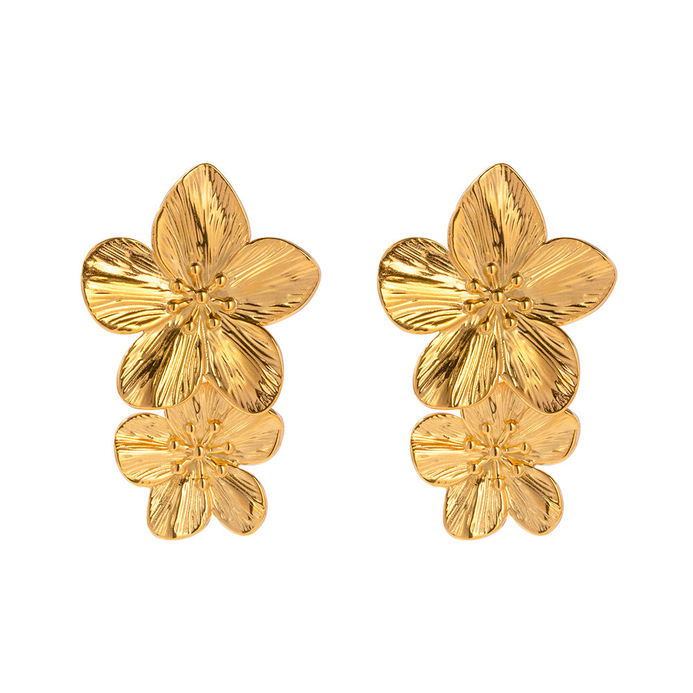 Golden Bloom Earrings